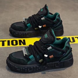 Men'S Sneakers with Dreadlock Bread Design, Comfortable for Casual Use, Durable, Versatile, And Trendy in Multiple Colors