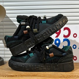 Men'S Sneakers with Dreadlock Bread Design, Comfortable for Casual Use, Durable, Versatile, And Trendy in Multiple Colors