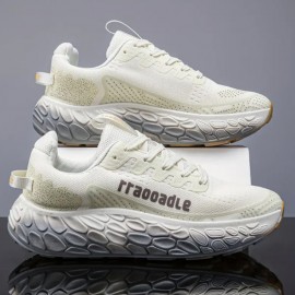 Men's New Style Sport Casual Shoes with Thick Soles for Heightening, Hiking Shoes That Are Ultra-light and Breathable, and Versatile Jogging Shoes.