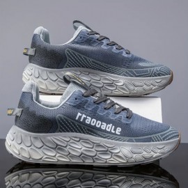 Men's New Style Sport Casual Shoes with Thick Soles for Heightening, Hiking Shoes That Are Ultra-light and Breathable, and Versatile Jogging Shoes.