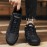 Men's Casual Sneakers - Breathable PU Upper & Non-Slip Rubber Sole, Lace-Up Low-Top Round Toe Design, All-Season Comfort for Outdoor Sports & Casual Attire, Streetwear Shoes, Stylish Street Shoes, Fabric Lined Interior