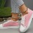 Spring Summer New Foreign Trade Plus Size Thick Sole Women'S Casual Shoes Solid Color Simple College Style