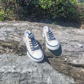 Women'S Retro Sneakers - Breathable Slip-On Shoes with Cushioned Rubber Sole - & Vintage Casual Shoes for Everyday, Gym, Office - All-Season Lightweight Athletic Footwear - Easy-Clean Minimalist Design