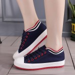 New Style Color-block Shoes. The Upper Is Comfortable and Breathable. The Wavy Edges Add a Retro Texture. The Thick-soled Design Provides Invisible Height Increase and a Soft, Elastic Foot Feel. Suitable for Daily Commuting and Casual Outings.