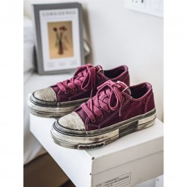 New Women'S Casual Sneakers - Round Toe Lace-Up Design, Durable Fabric Upper & Rubber Sole, All-Season Comfort for Gym, Walking, Errands & Casual Attire - Versatile All-White & Dark Green Colorway - Ideal Gift for Christmas, Birthdays